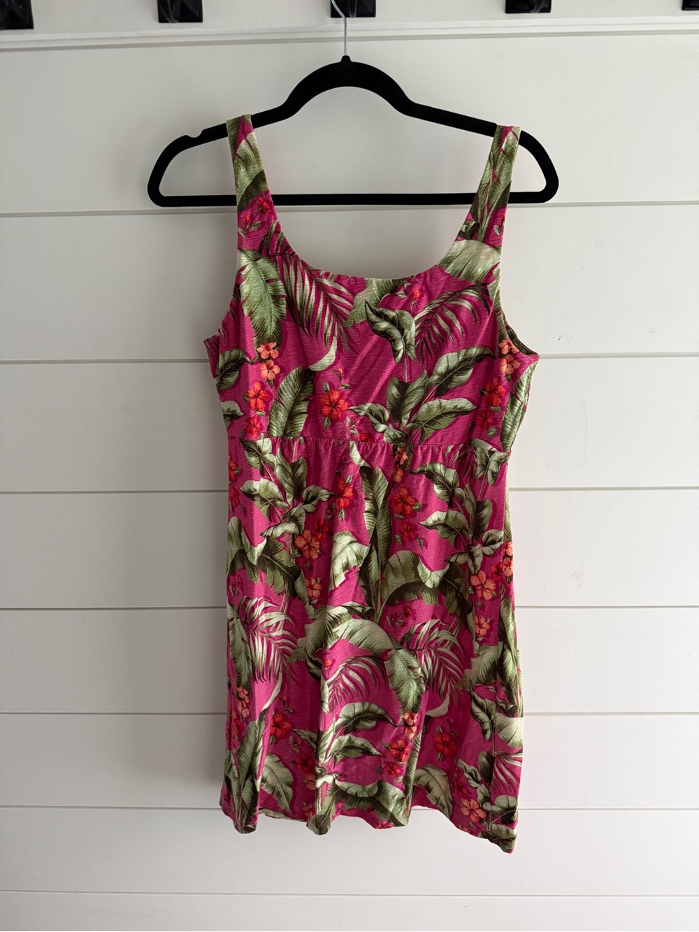 Tommy Bahama Pink Tropical Floral Sundress, Size Medium